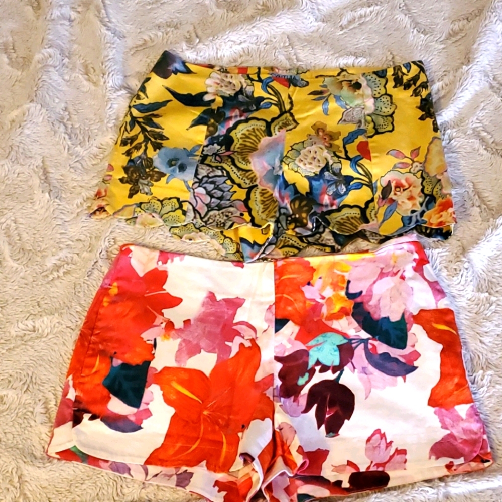 2 Cynthia Rowley shorts